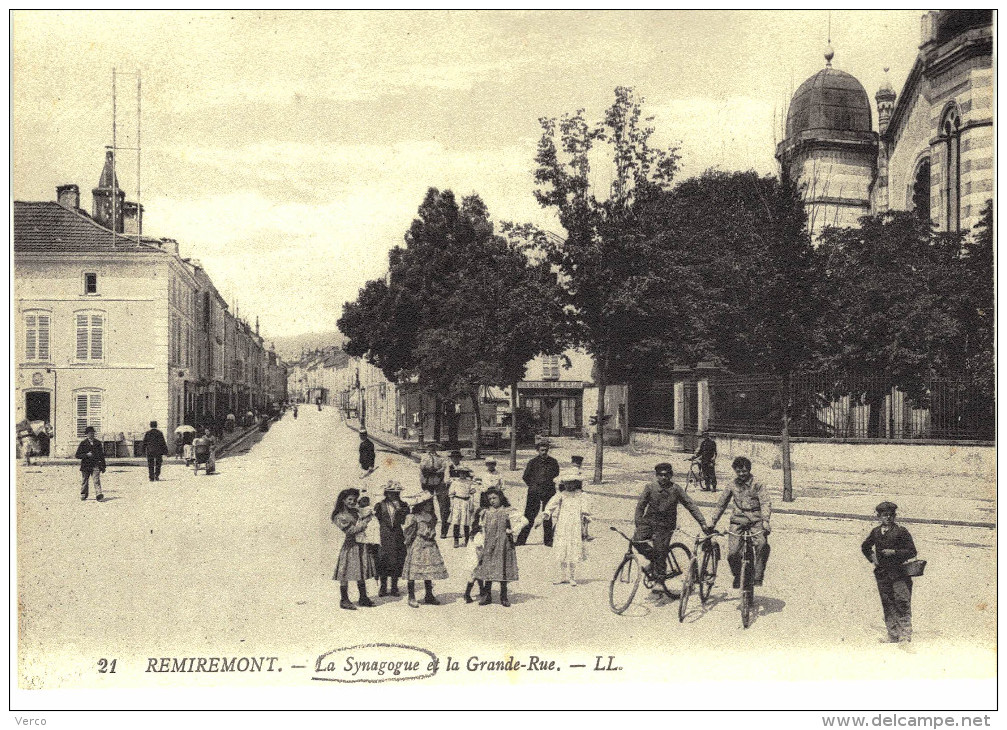 Carte Postale Ancienne de REMIREMONT