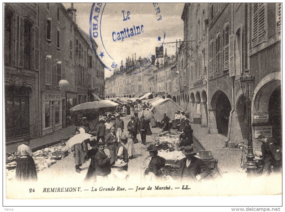 Carte Postale Ancienne de REMIREMONT