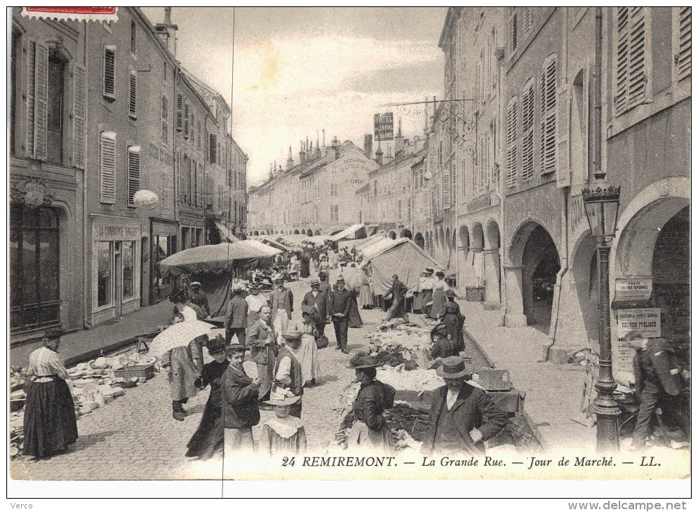 Carte Postale Ancienne de REMIREMONT