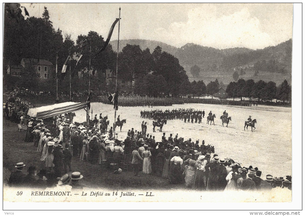 Carte Postale Ancienne de REMIREMONT