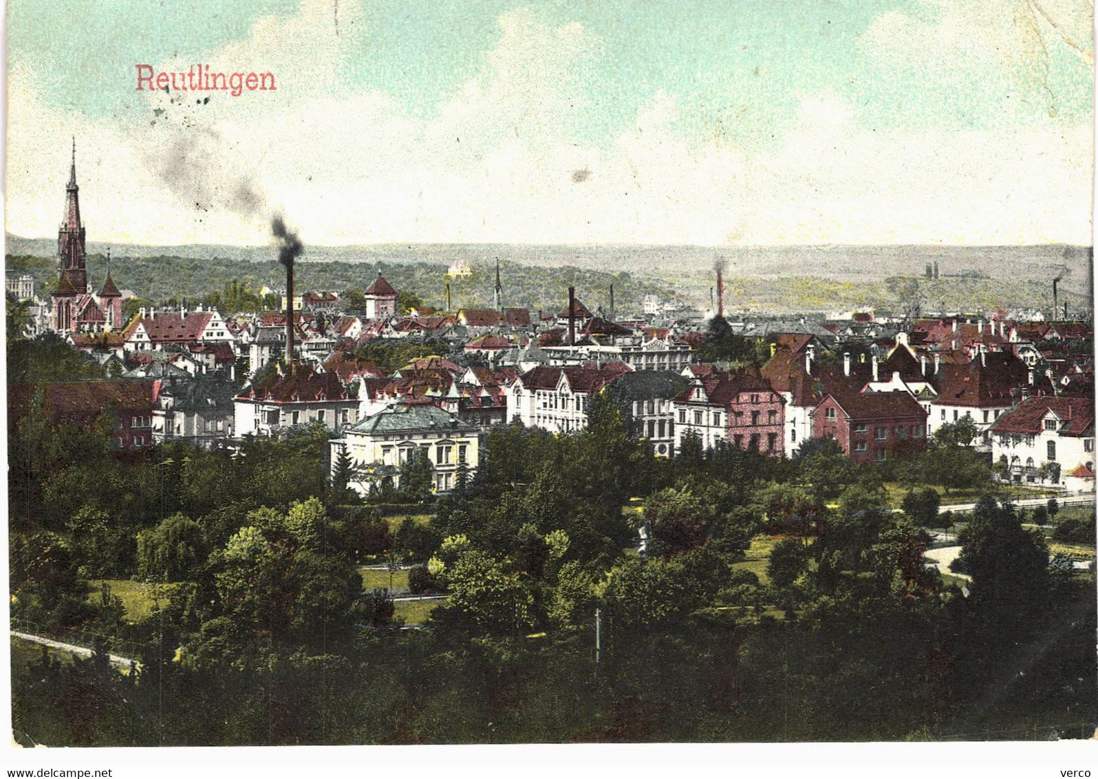 Carte POSTALE  Ancienne  de  REUTLINGEN