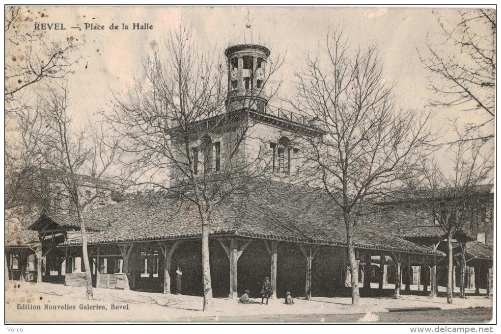 Carte Postale Ancienne de REVEL