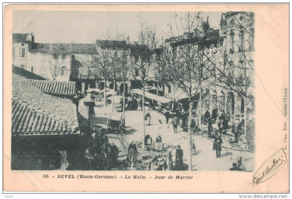 Carte Postale Ancienne de REVEL