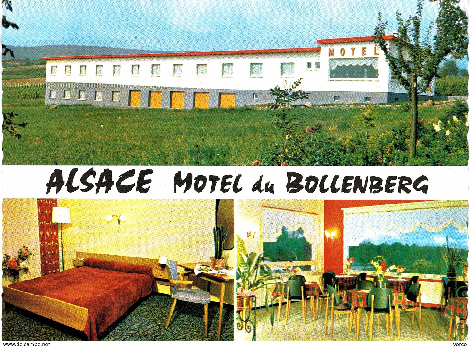 Carte POSTALE Ancienne de ROUFFACH - Motel du Bollenberg