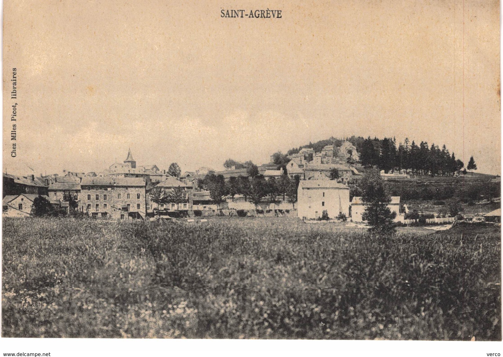 Carte postale ancienne de SAINT AGREVE