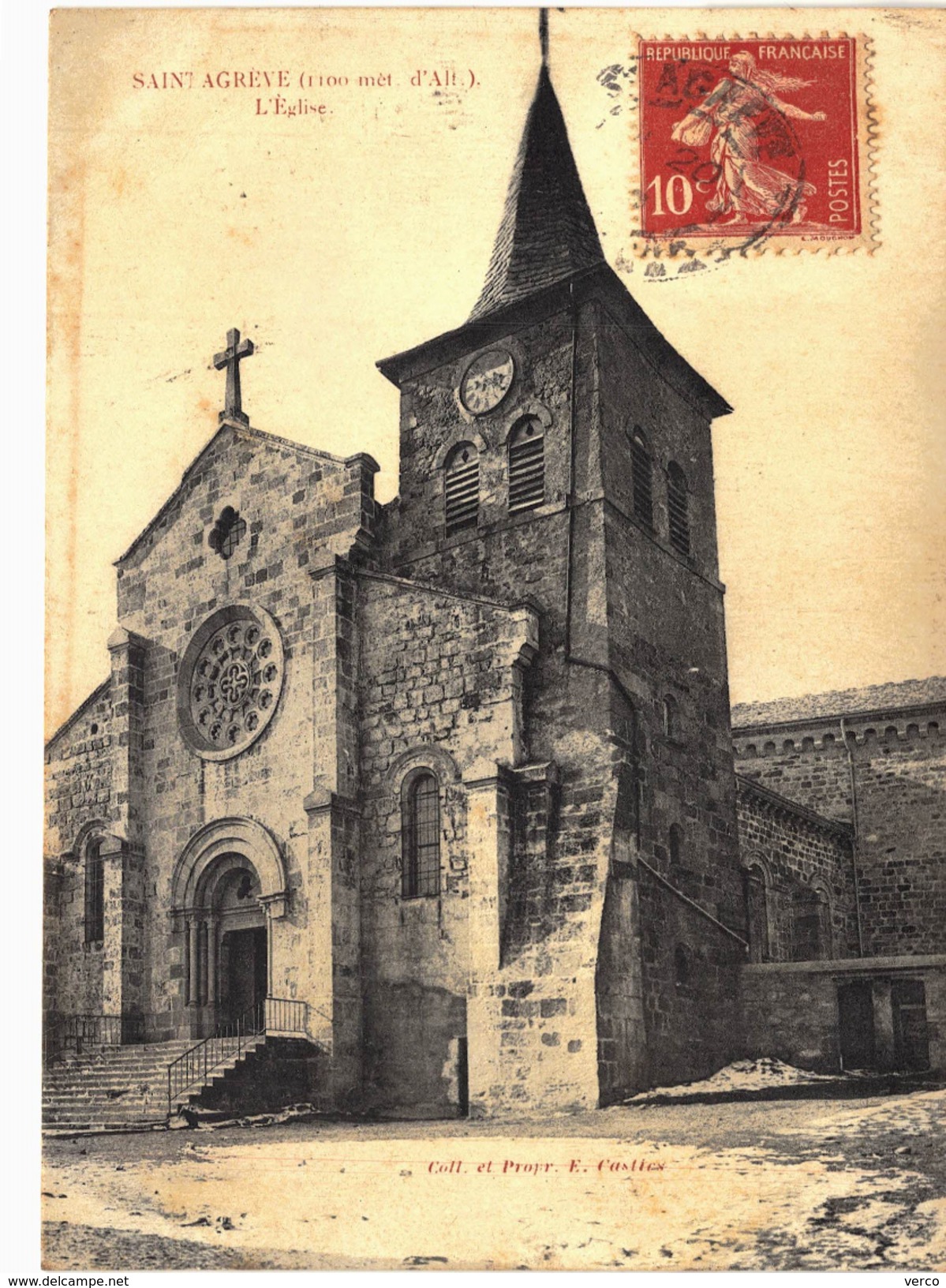 Carte postale ancienne de SAINT AGREVE