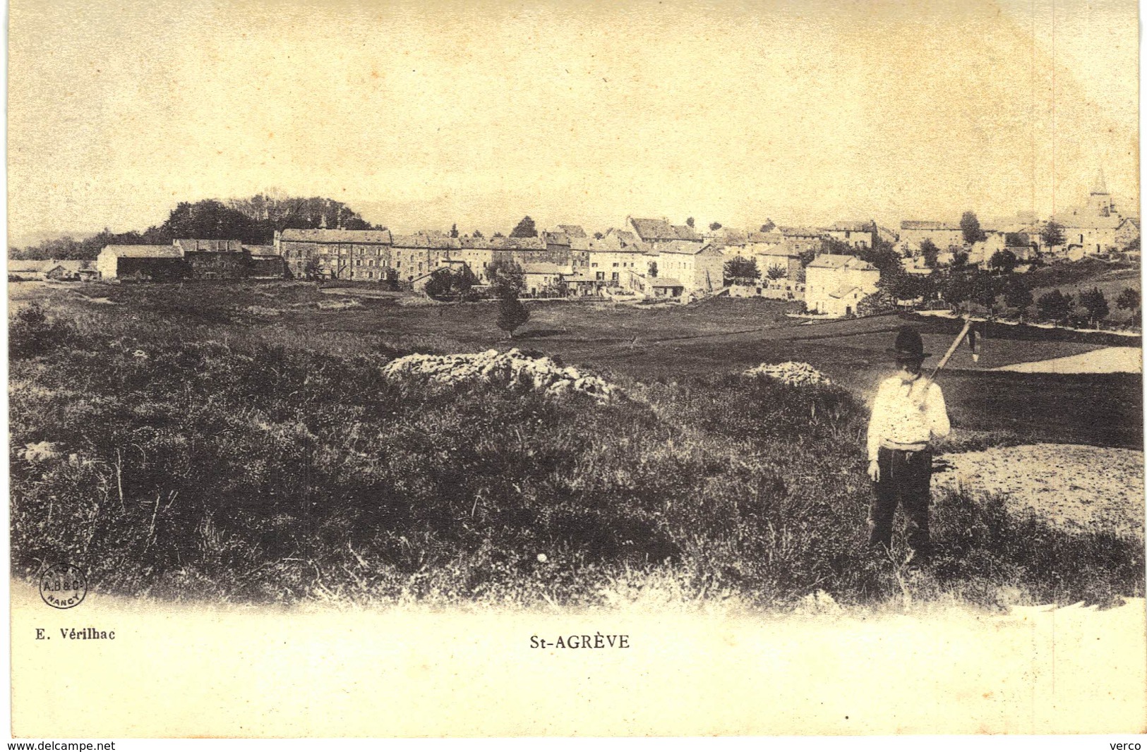 Carte postale ancienne de SAINT AGREVE