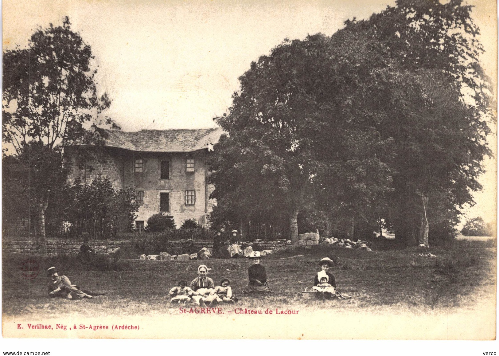 Carte postale ancienne de SAINT AGREVE