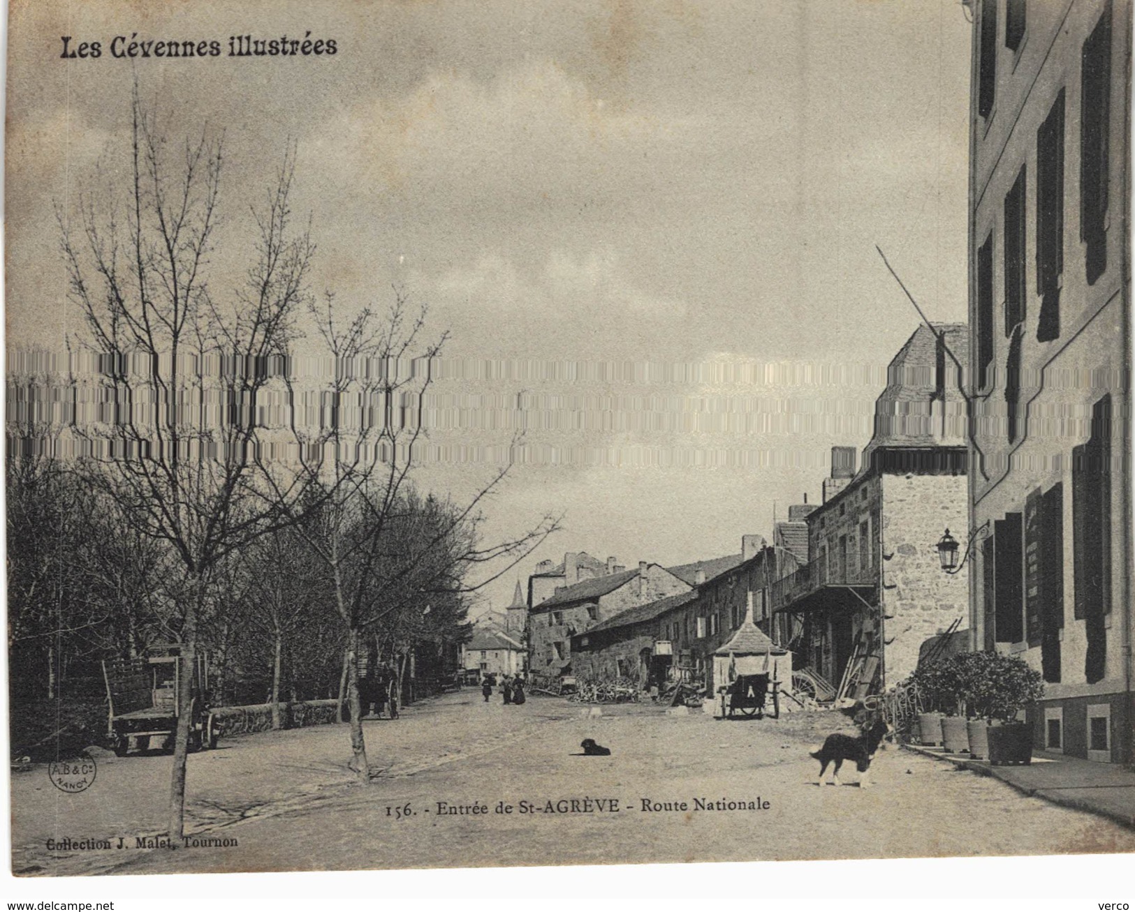 Carte postale ancienne de SAINT AGREVE