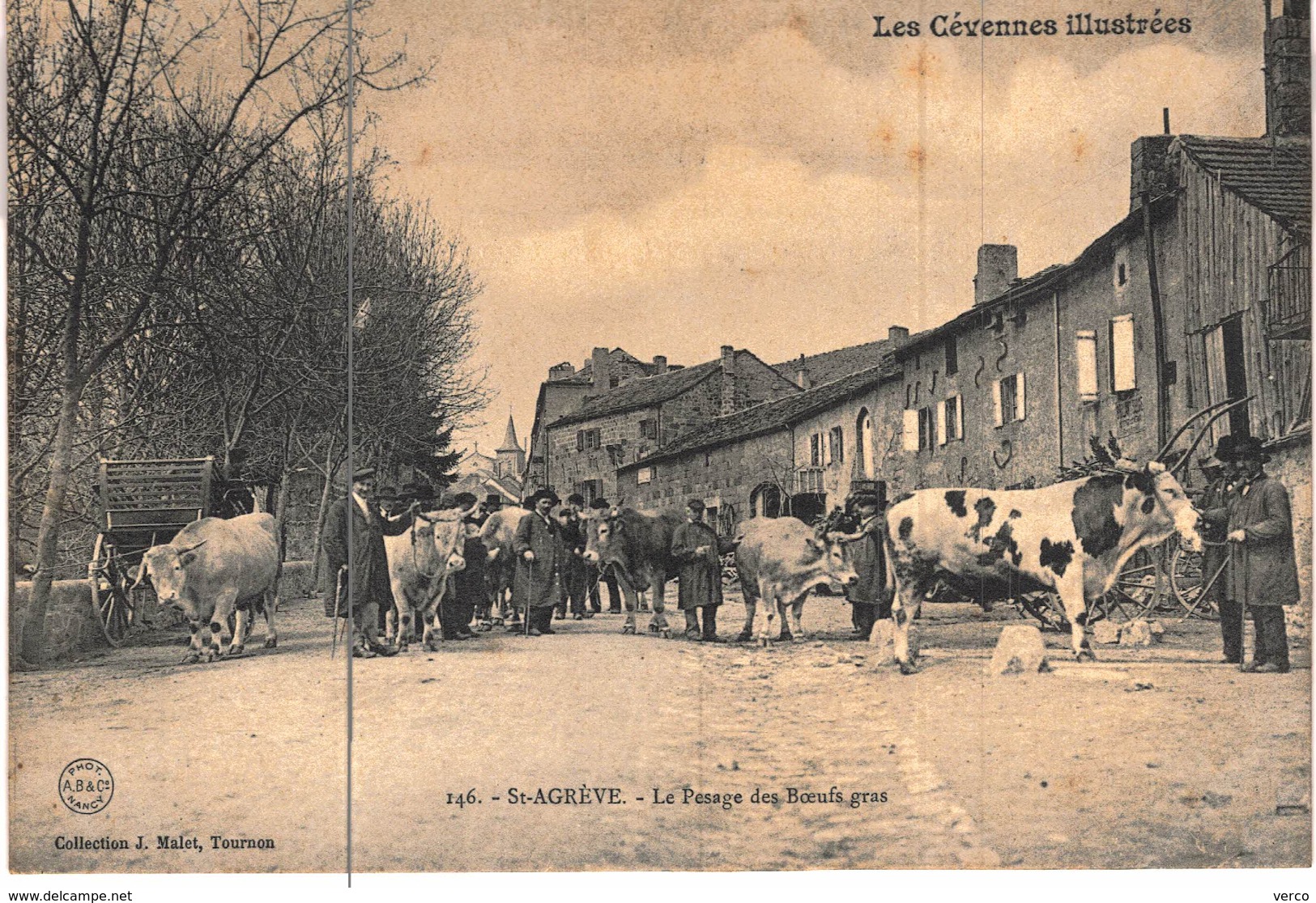 Carte postale ancienne de SAINT AGREVE