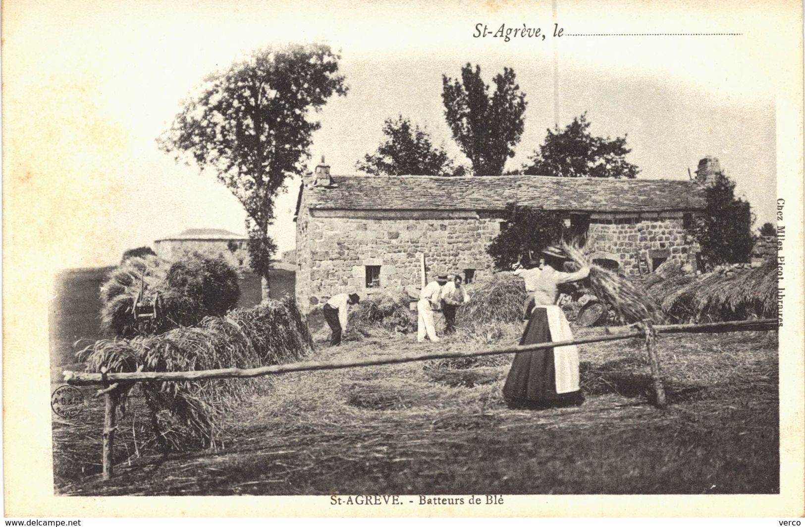 Carte postale ancienne de SAINT AGREVE