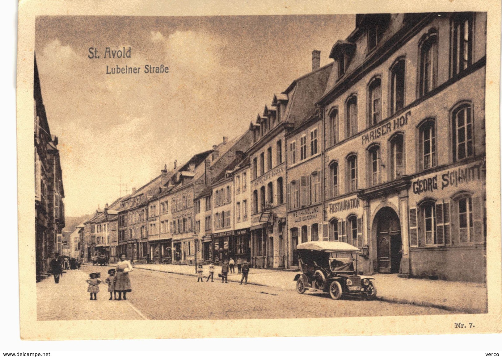 Carte postale ancienne de SAINT AVOLD