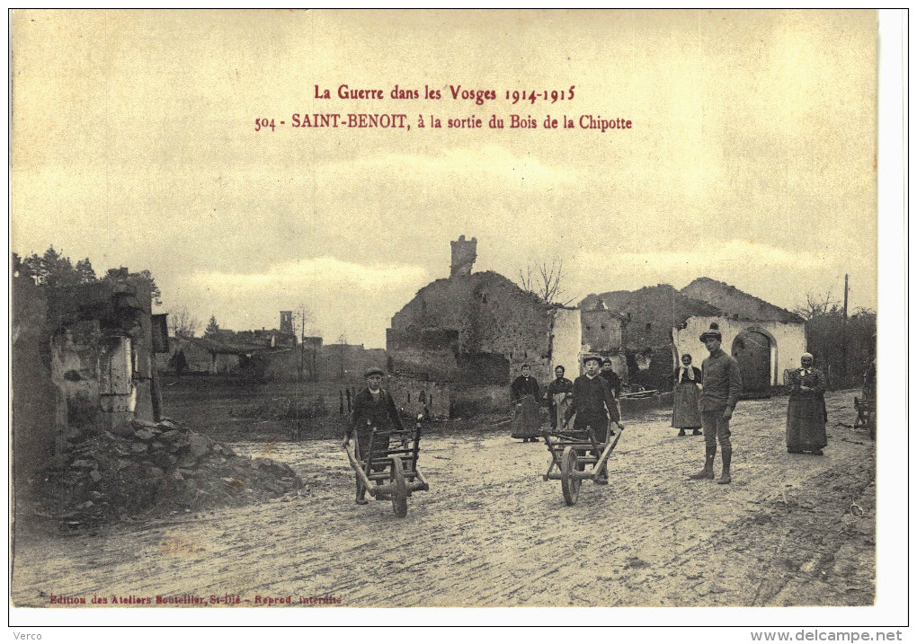 Carte Postale Ancienne de SAINT BENOIT