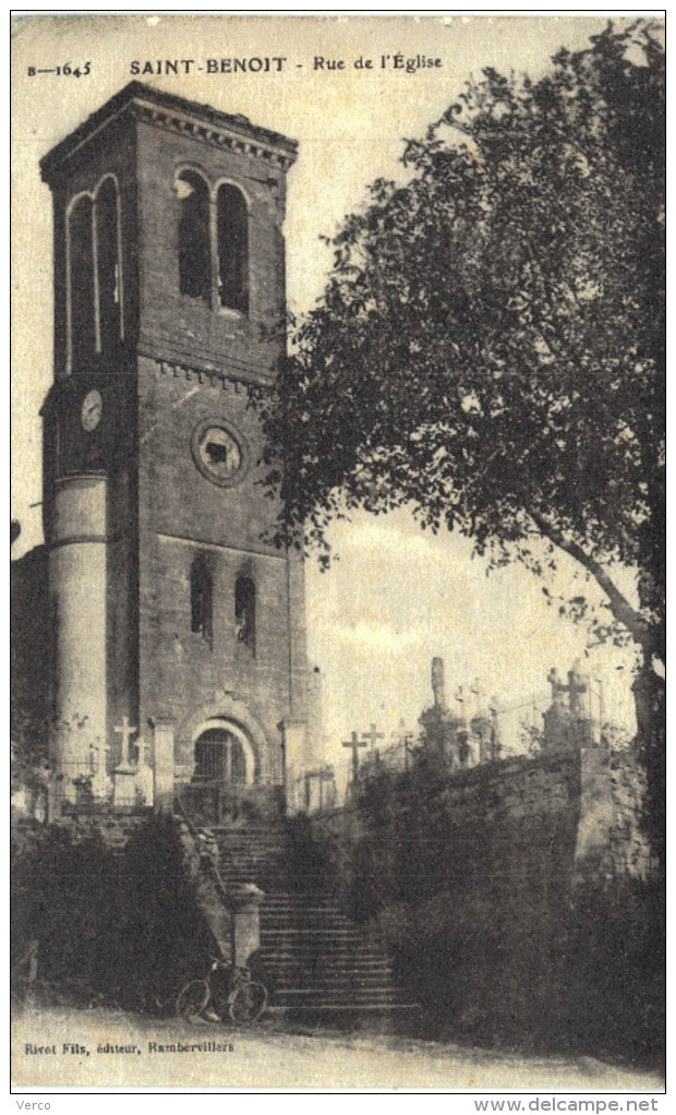 Carte Postale Ancienne de SAINT BENOIT