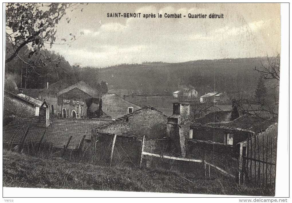 Carte Postale Ancienne de SAINT BENOIT