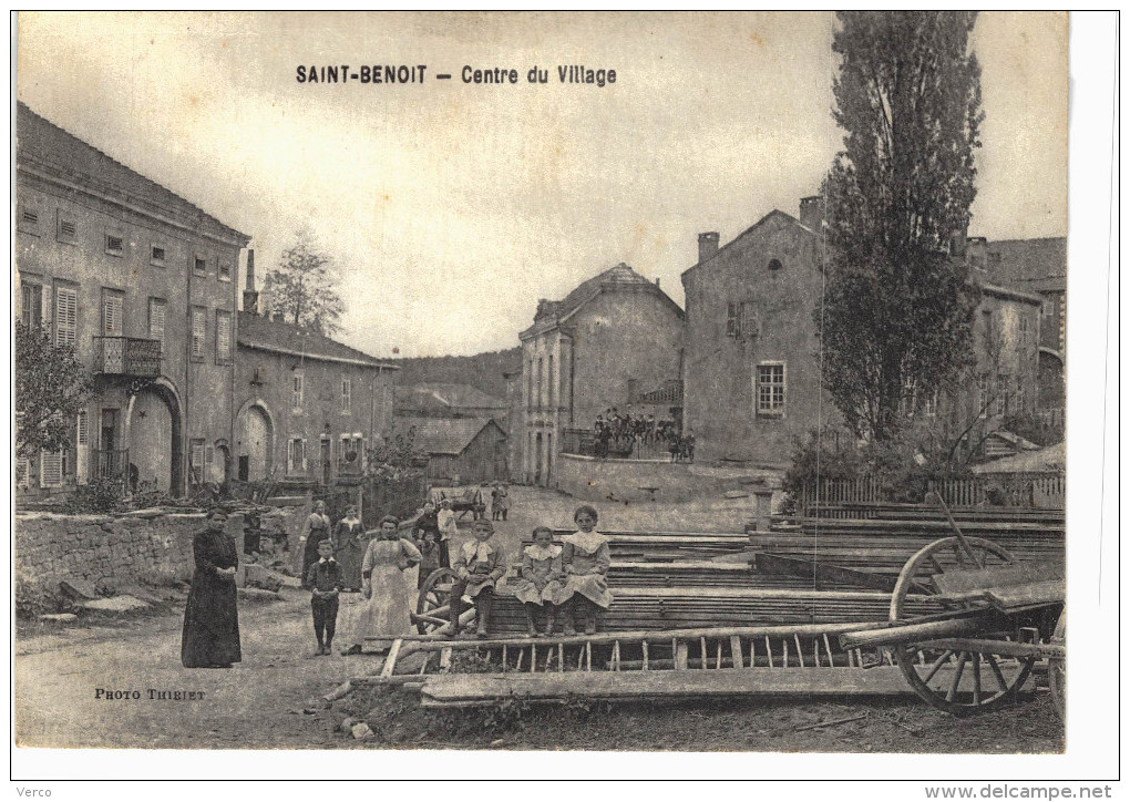 Carte Postale Ancienne de SAINT BENOIT