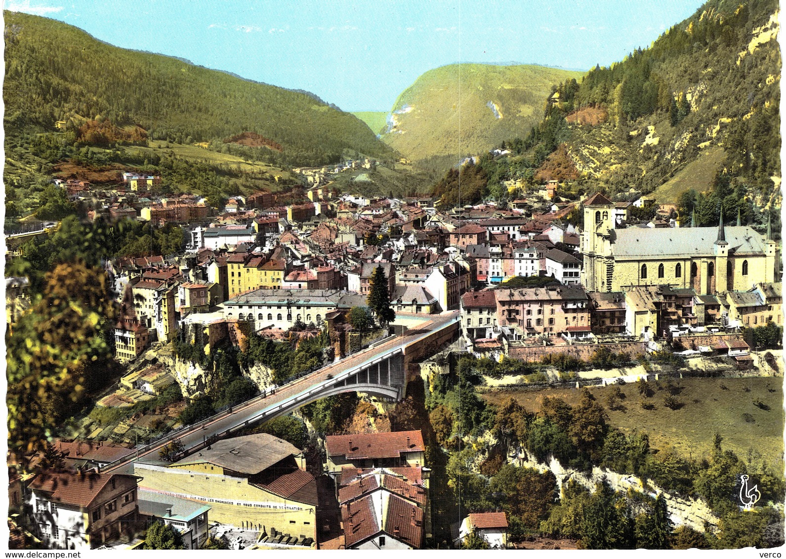 Carte  postale ancienne de  SAINT  CLAUDE -