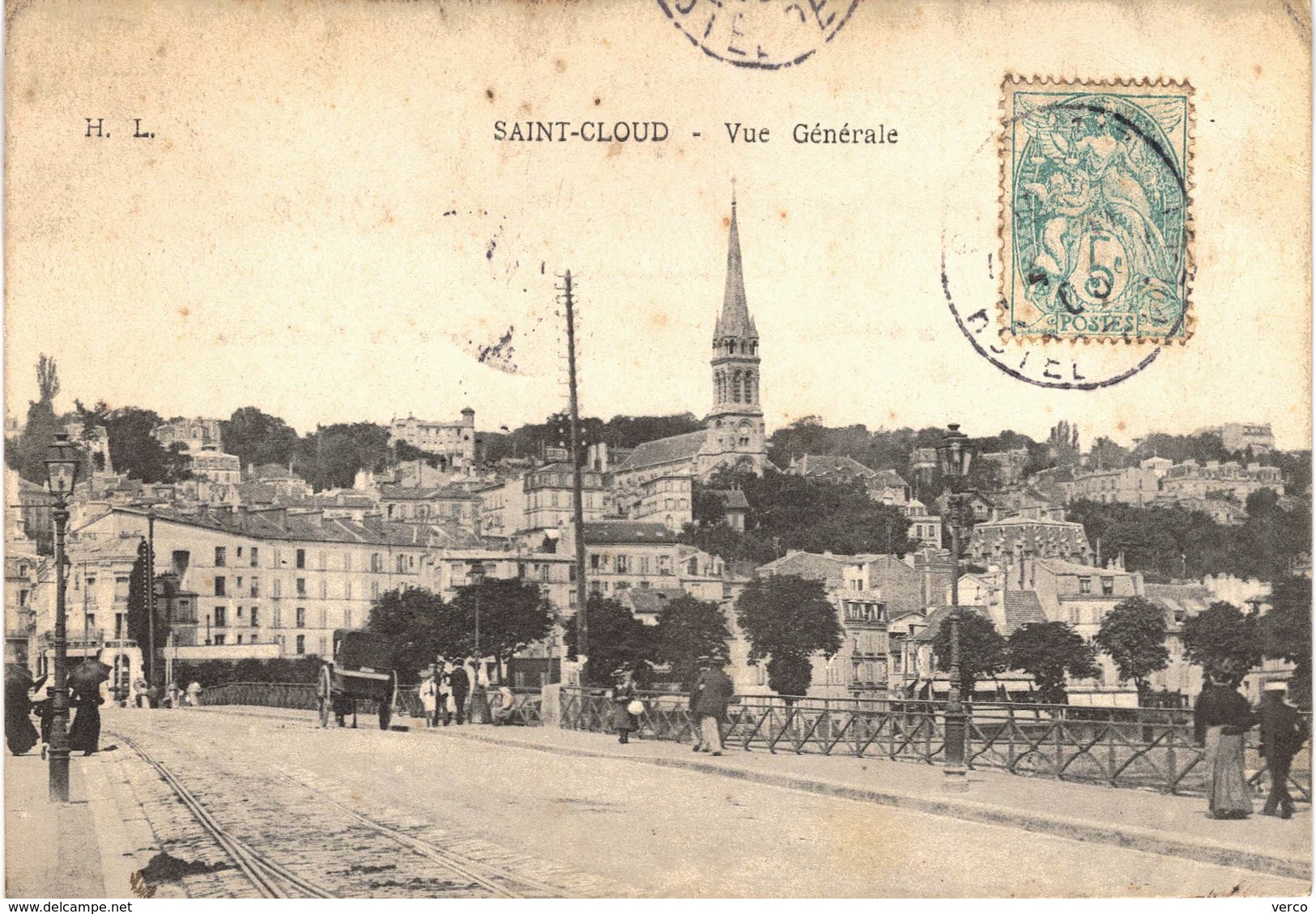 Carte POSTALE Ancienne de SAINT CLOUD