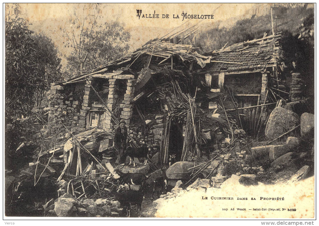 Carte Postale Ancienne de SAINT DIE