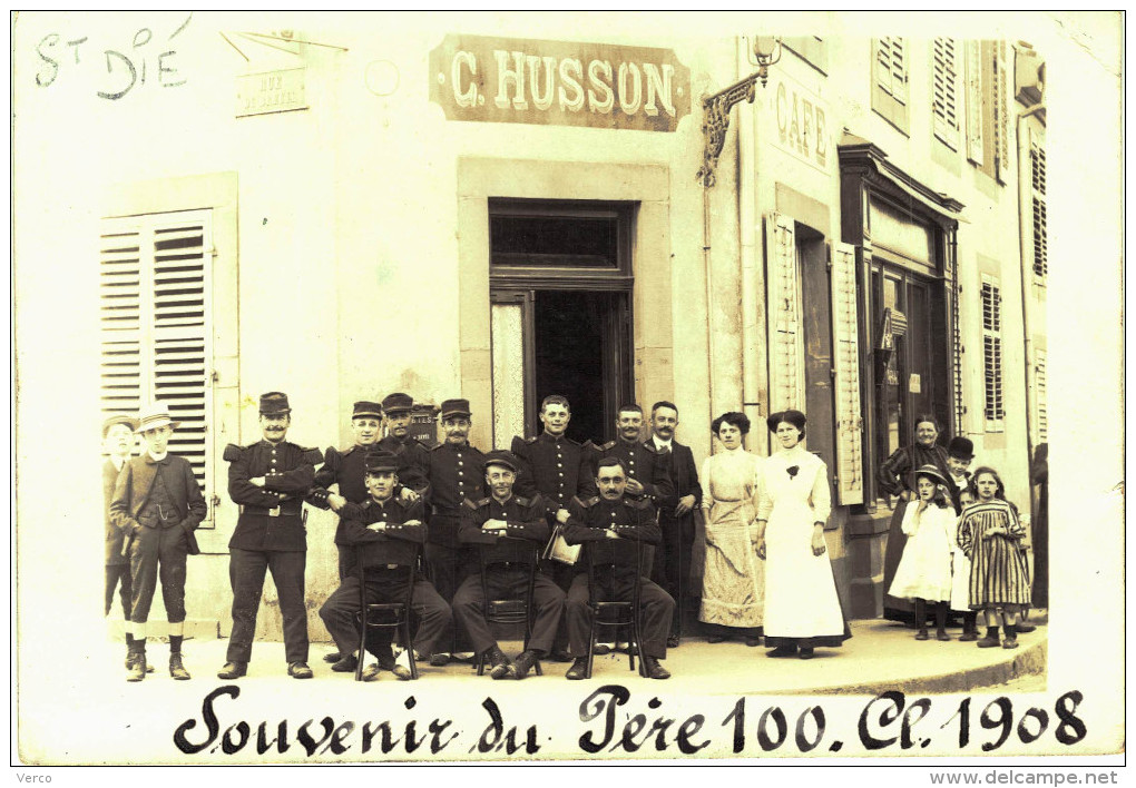 Carte Postale Ancienne de SAINT DIE