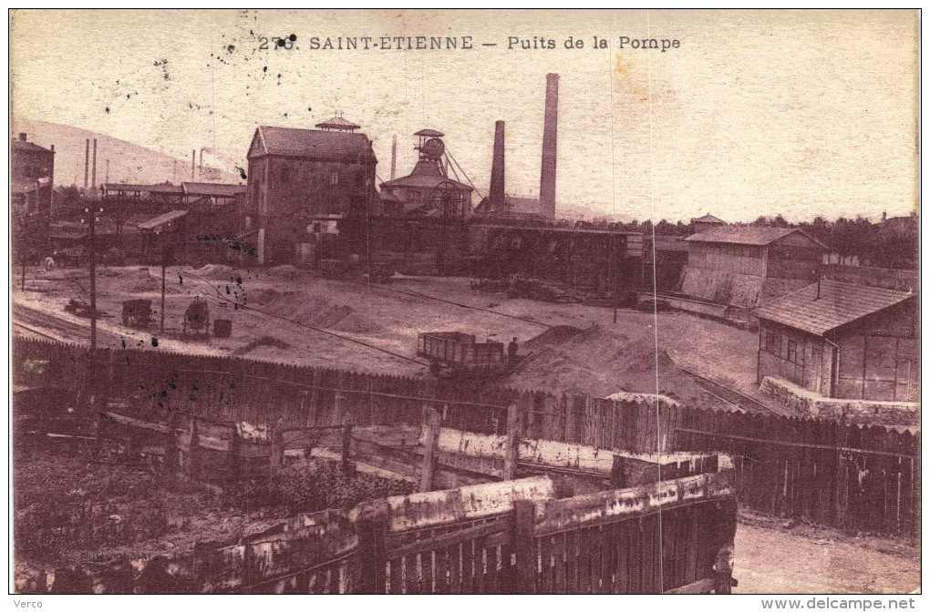 Carte Postale Ancienne de SAINT ETIENNE