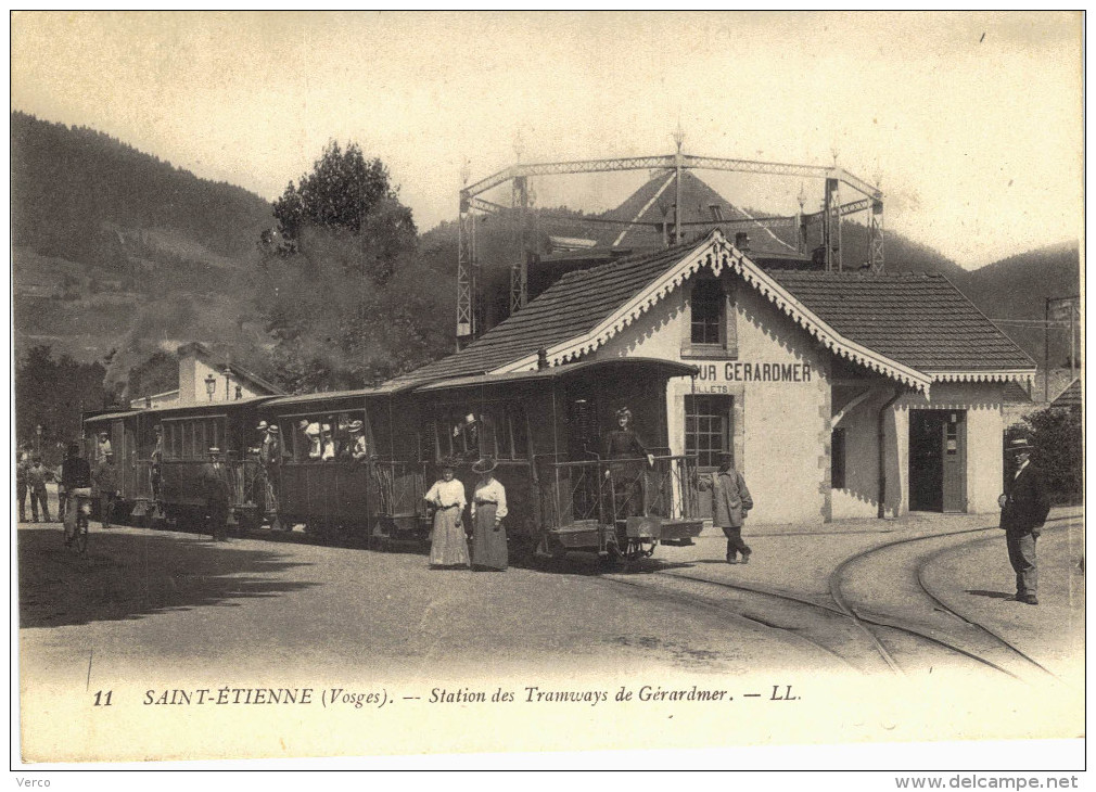 Carte Postale Ancienne de SAINT- ETIENNE les REMIREMONT