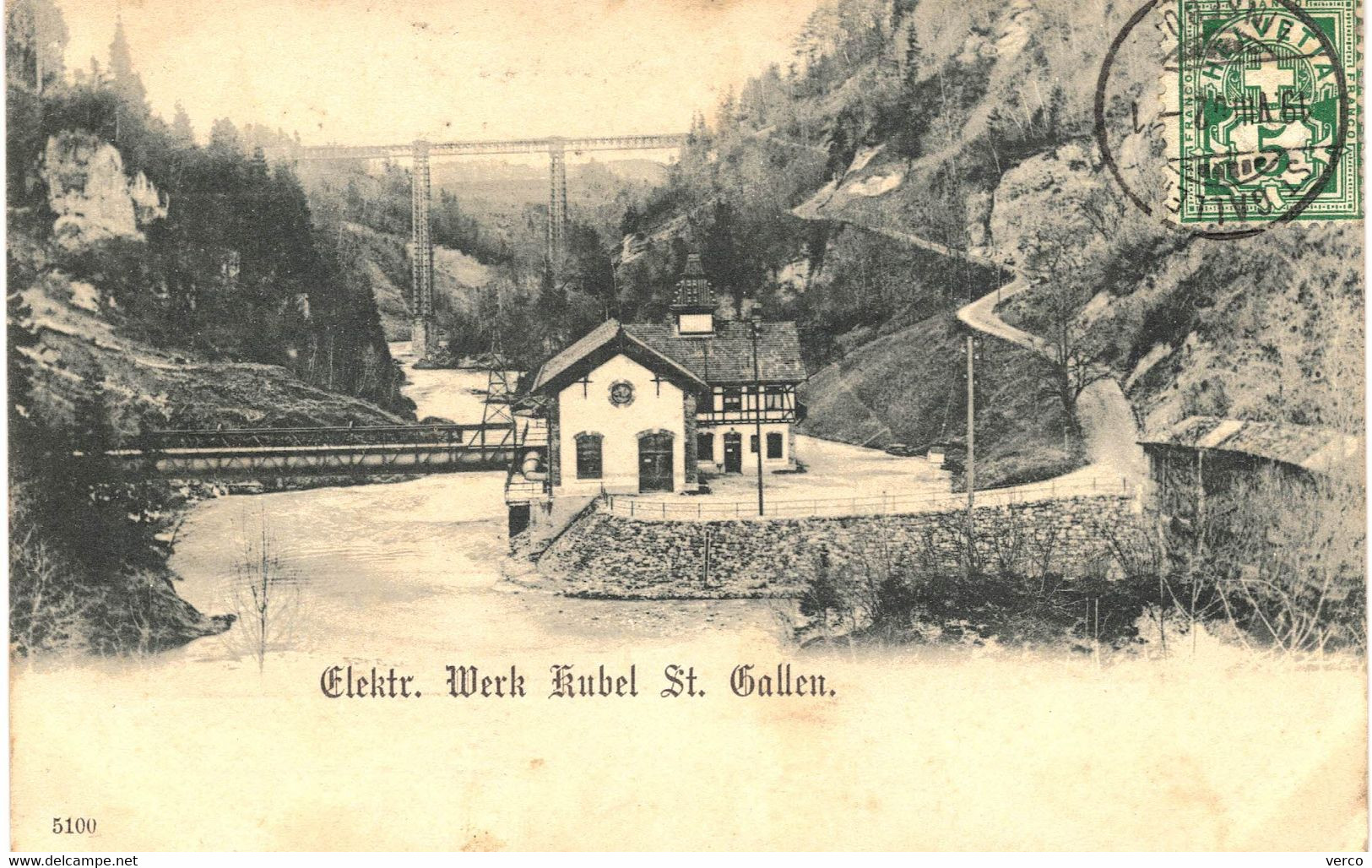 Carte  POSTALE  Ancienne de  SAINT GALL