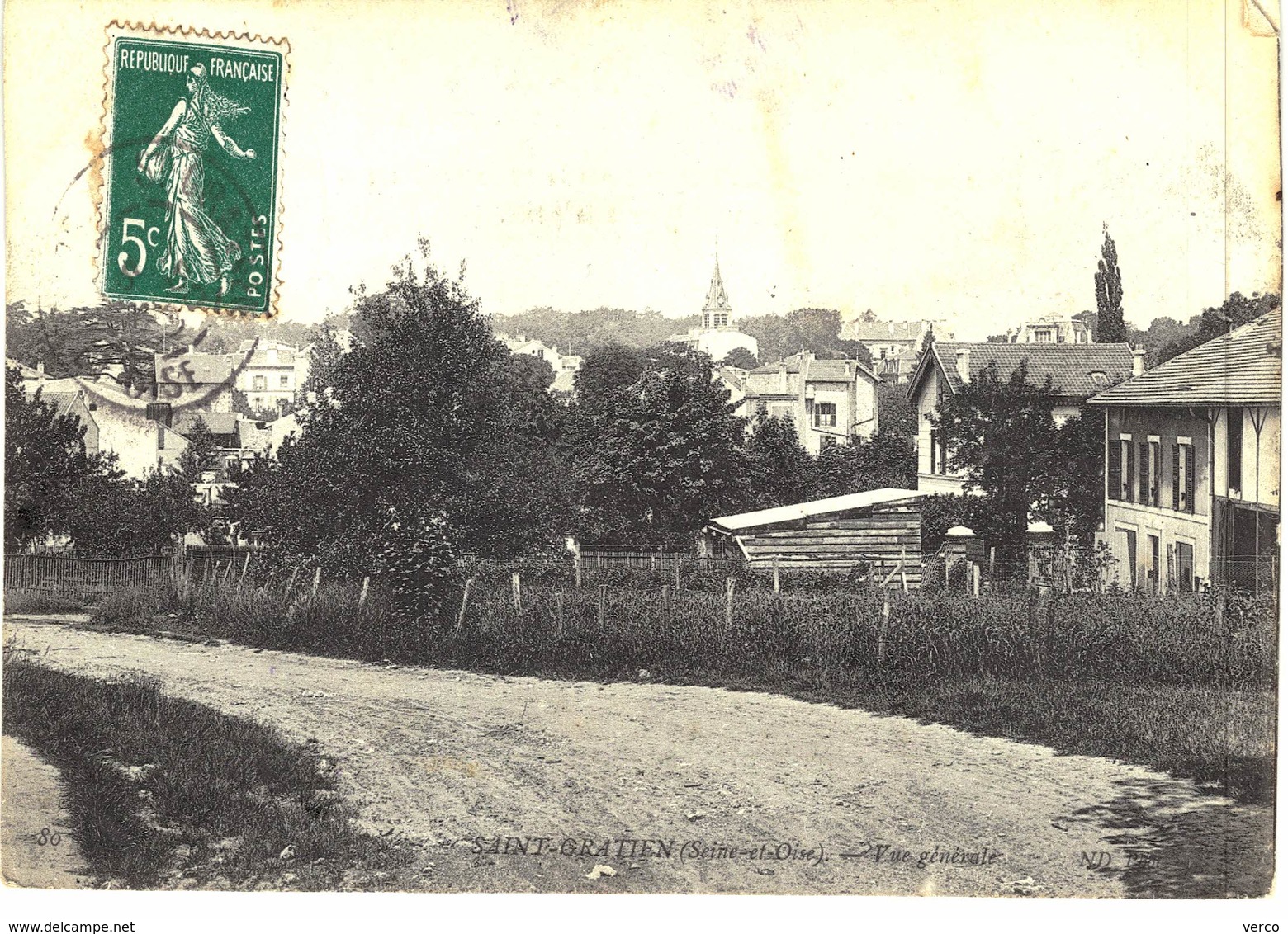 Carte POSTALE  Ancienne de   SAINT  GRATIEN