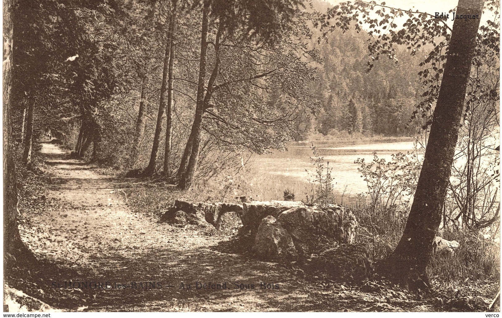 Carte Postale ancienne de SAINT HONORE les BAINS