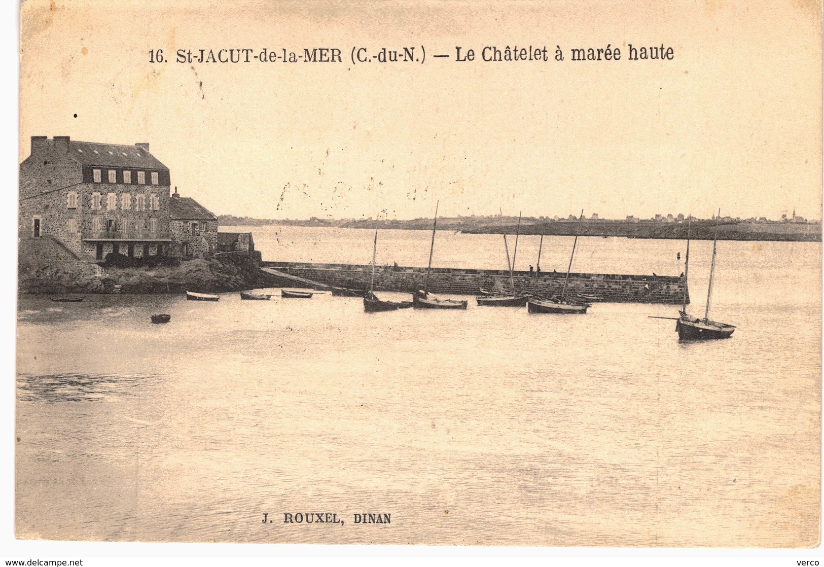 Carte postale ancienne de SAINT JACUT de la MER