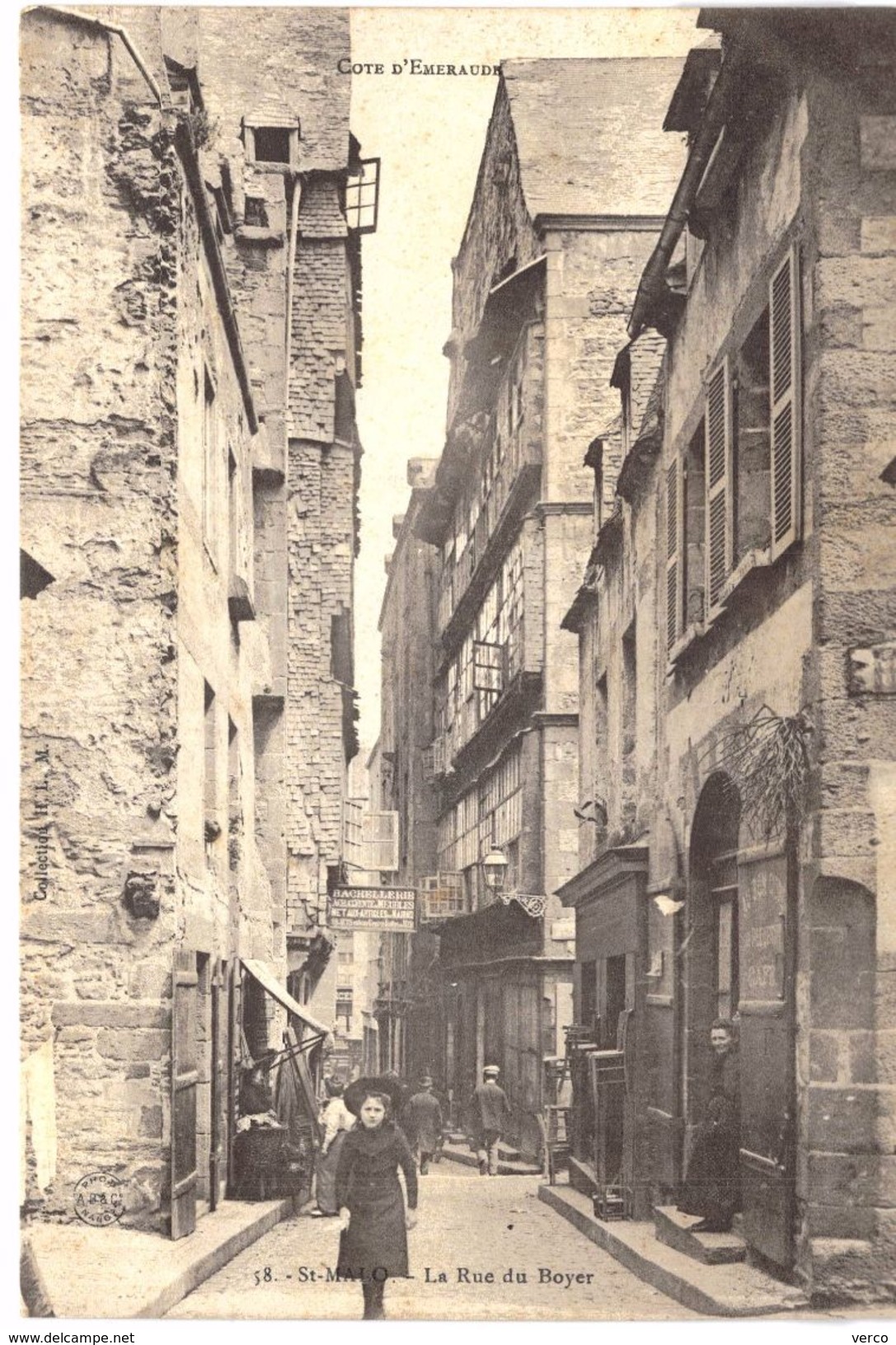 Carte postale ancienne de SAINT MALO