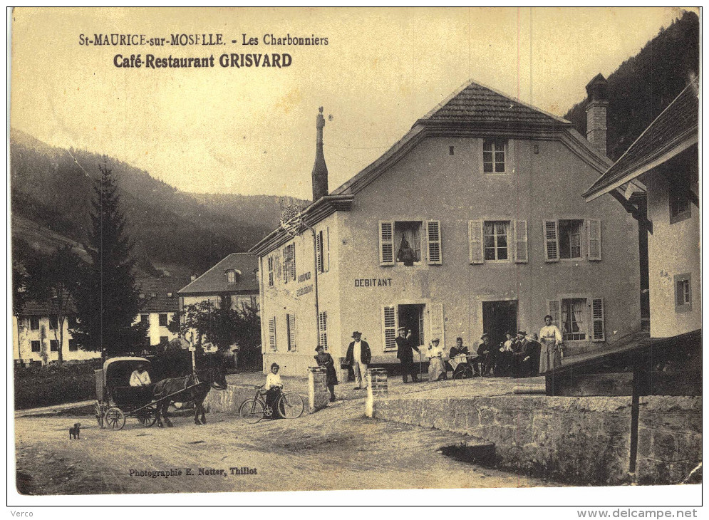 Carte Postale Ancienne de SAINT MAURICE sur MOSELLE