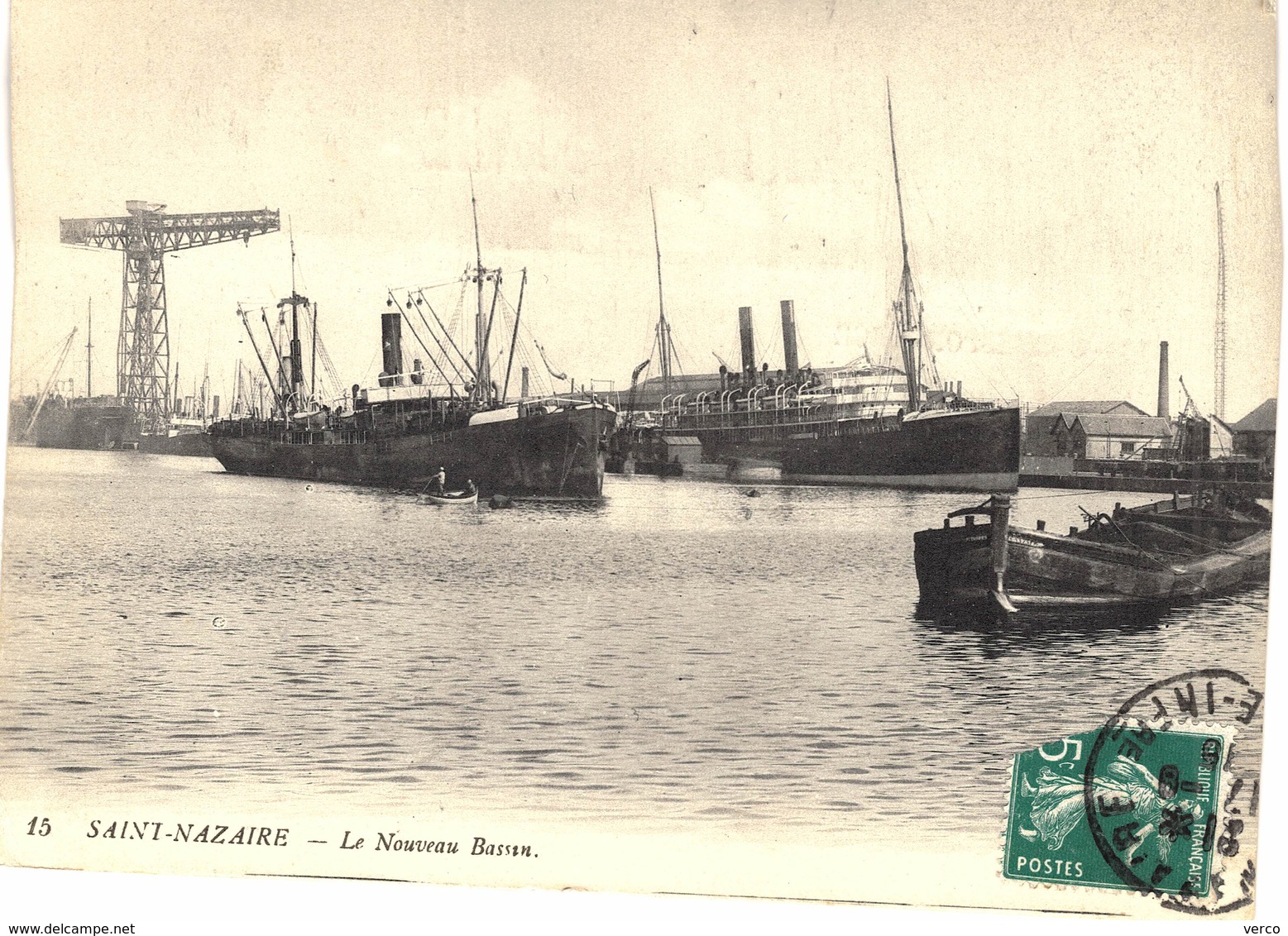 Carte Postale ancienne de SAINT  NAZAIRE