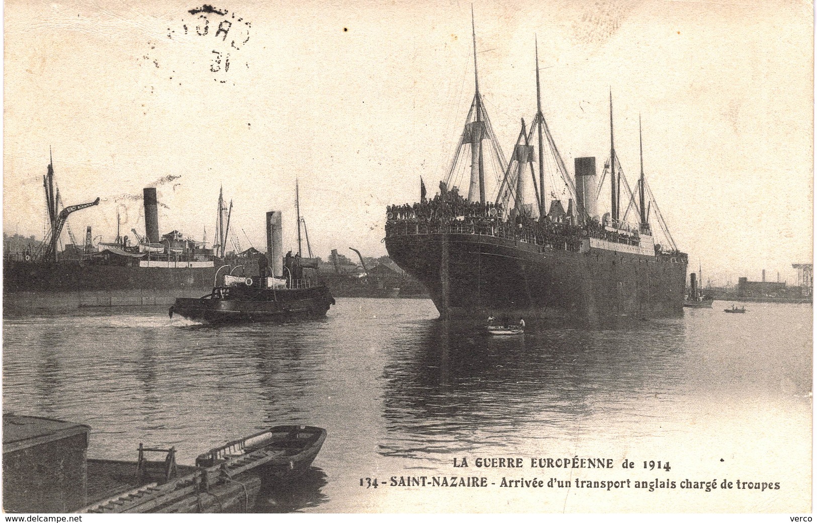 Carte Postale ancienne de SAINT  NAZAIRE