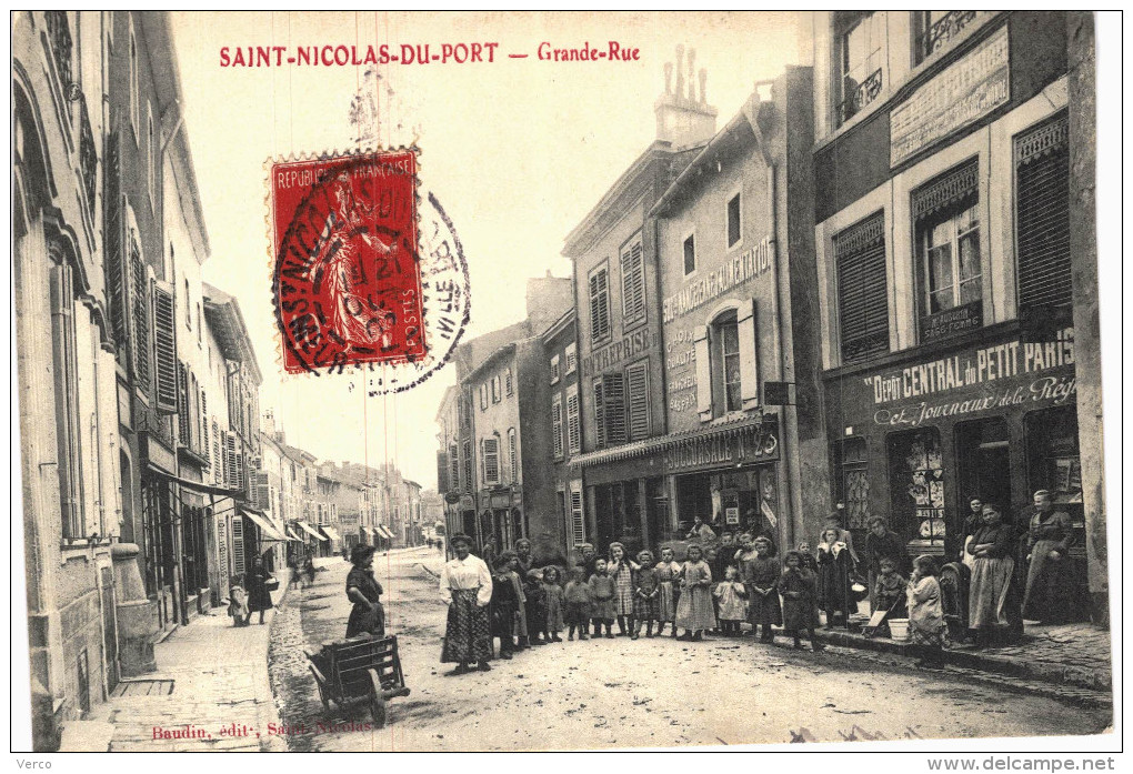 Carte Postale Ancienne de SAINT NICOLAS de PORT