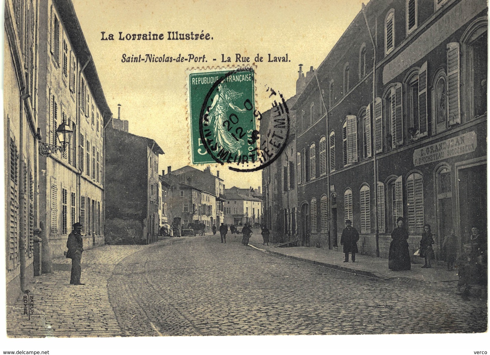 Carte postale ancienne de SAINT NICOLAS DE PORT