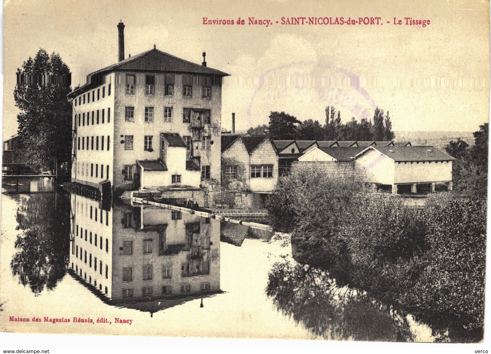 Carte postale ancienne de SAINT NICOLAS DU PORT