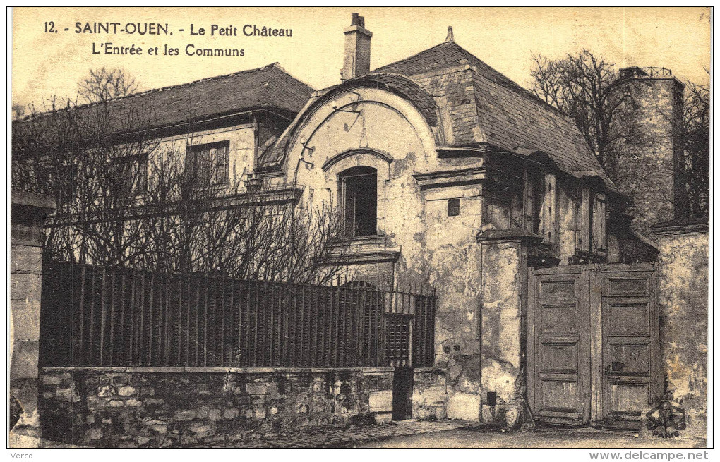 Carte Postale Ancienne de SAINT OUEN