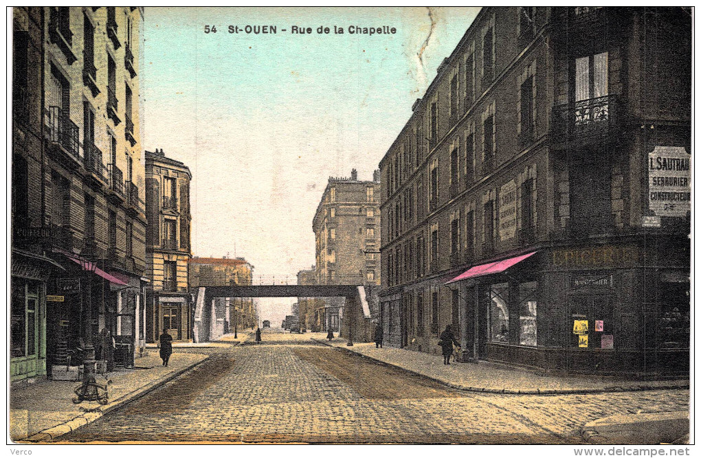 Carte Postale Ancienne de SAINT OUEN