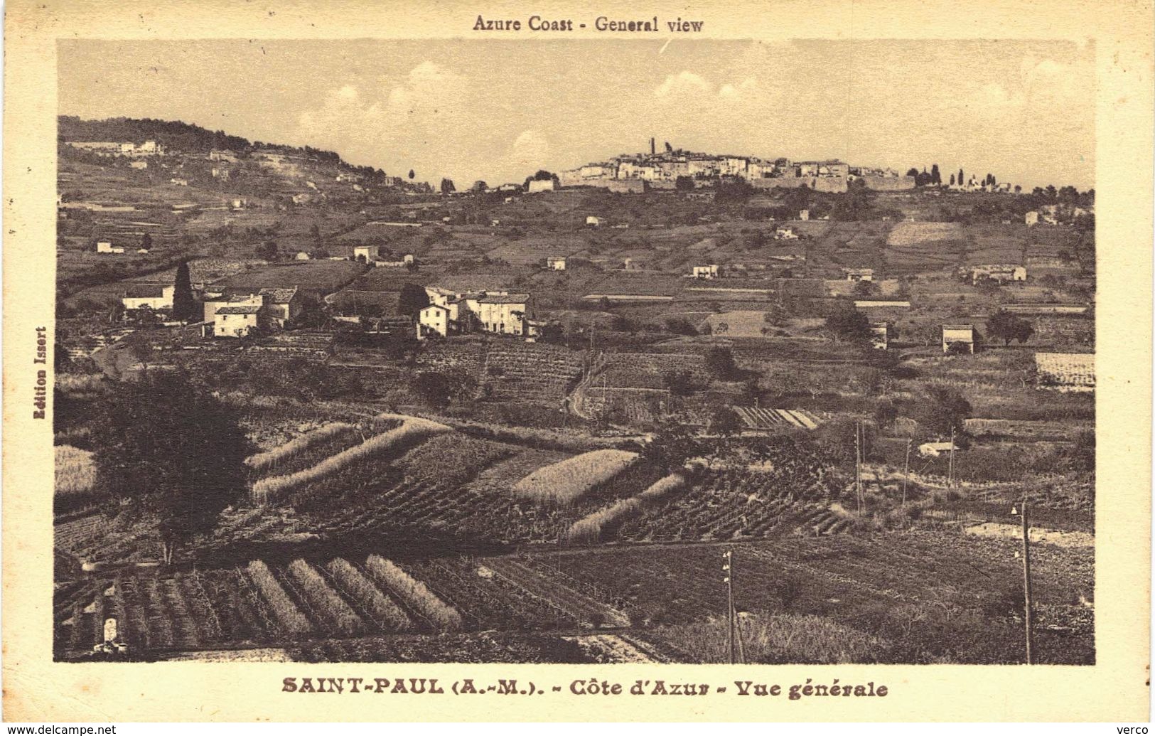 Carte postale ancienne de SAINT PAUL