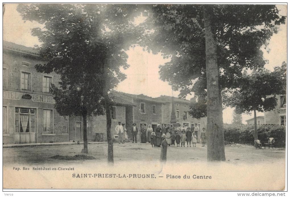 Carte Postale Ancienne de SAINT PRIEST