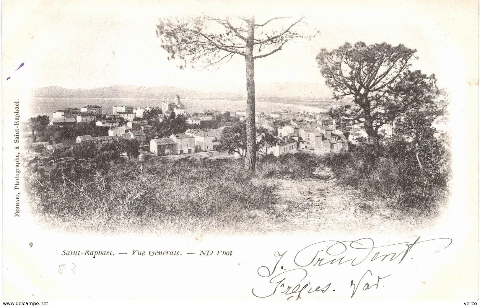 Carte Postale  ANCIENNE de  SAINT - RAPHAËL