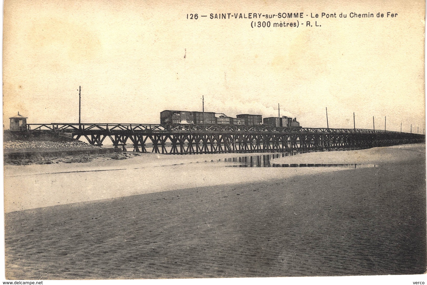 Carte postale ancienne de SAINT VALERY sur SOMME