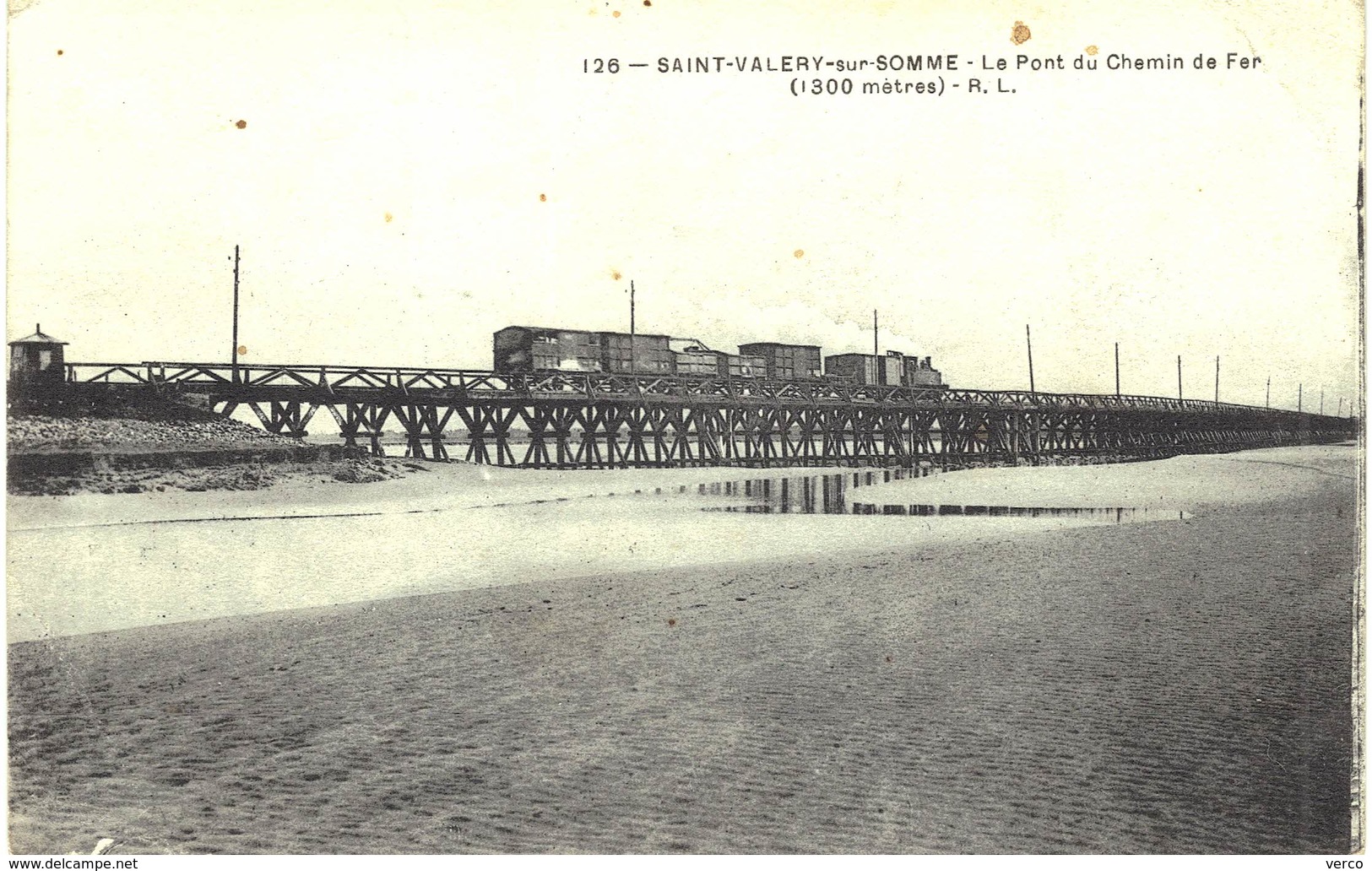 Carte POSTALE  ANCIENNE de  SAINT -  VALERY sur SOMME