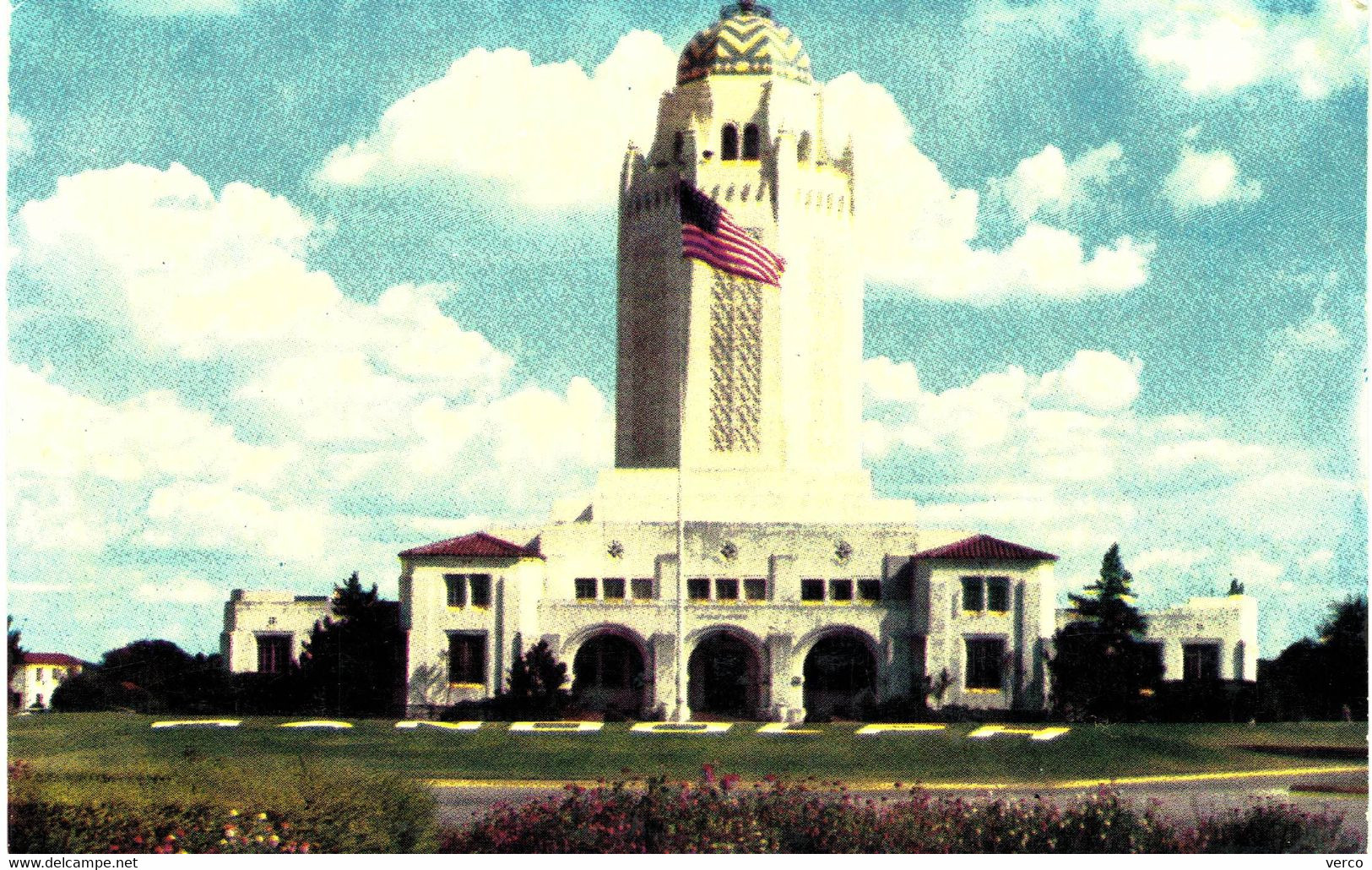 Carte POSTALE  Ancienne  de  SAN ANTONIO - Administration building Randolph Field