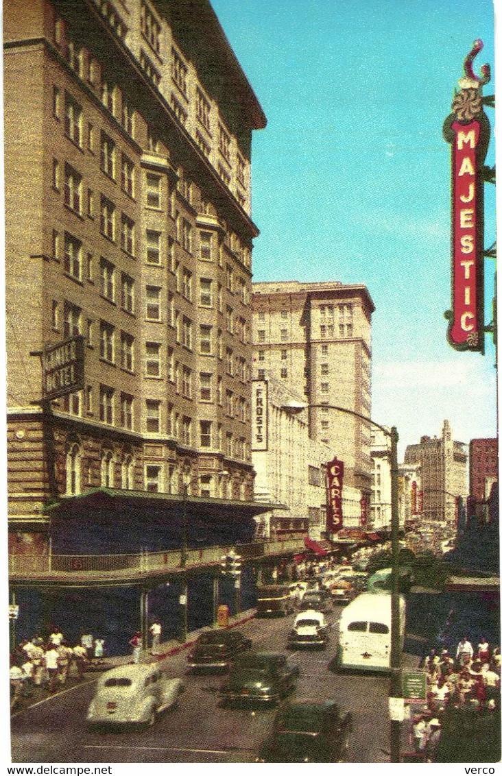 Carte POSTALE  Ancienne  de  SAN ANTONIO - Houston Street