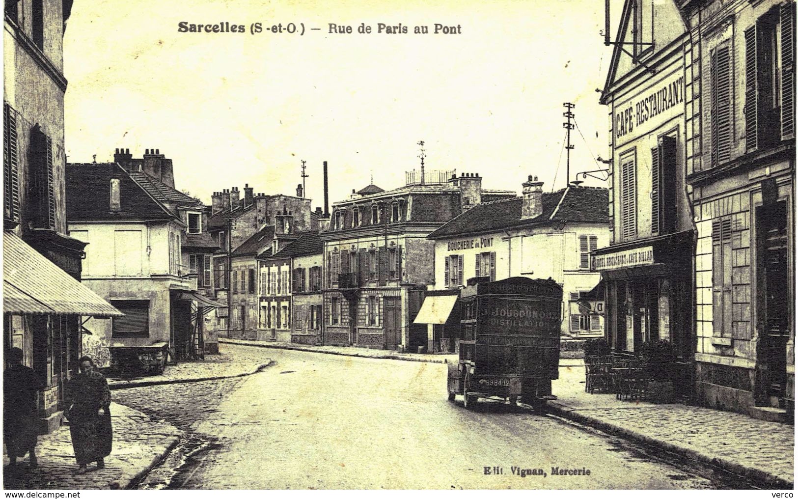 Carte postale ancienne de SARCELLES