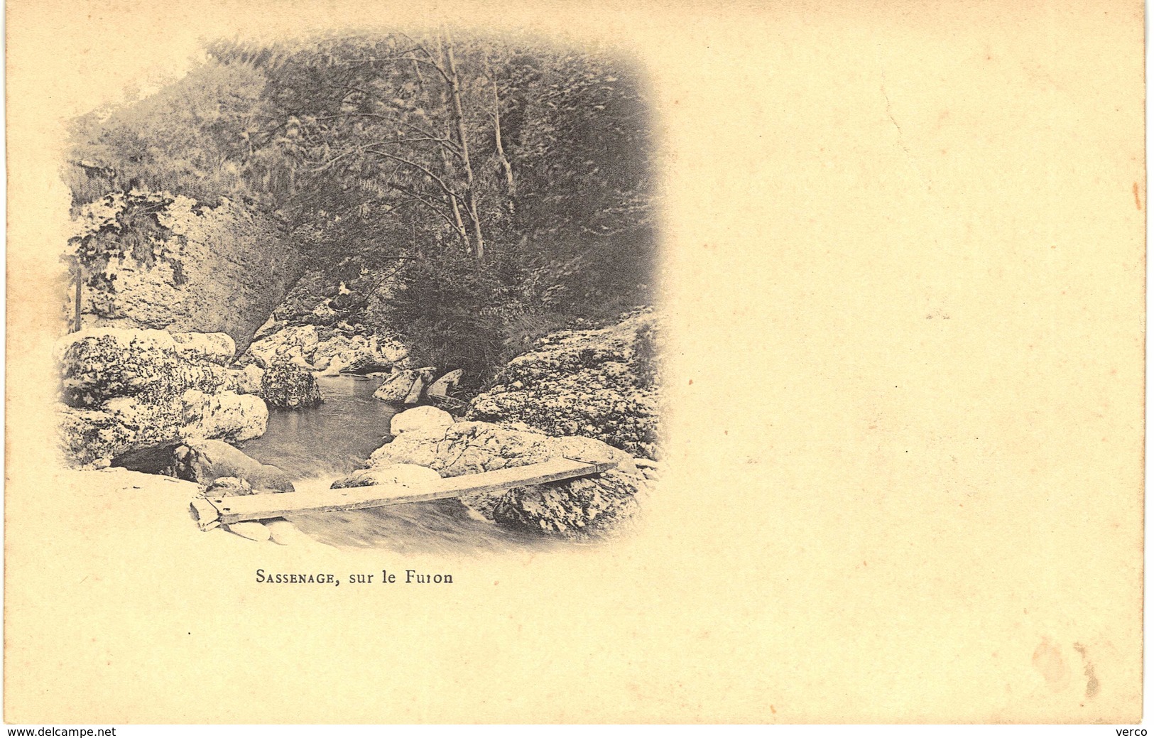 Carte  postale ancienne de SASSENAGE