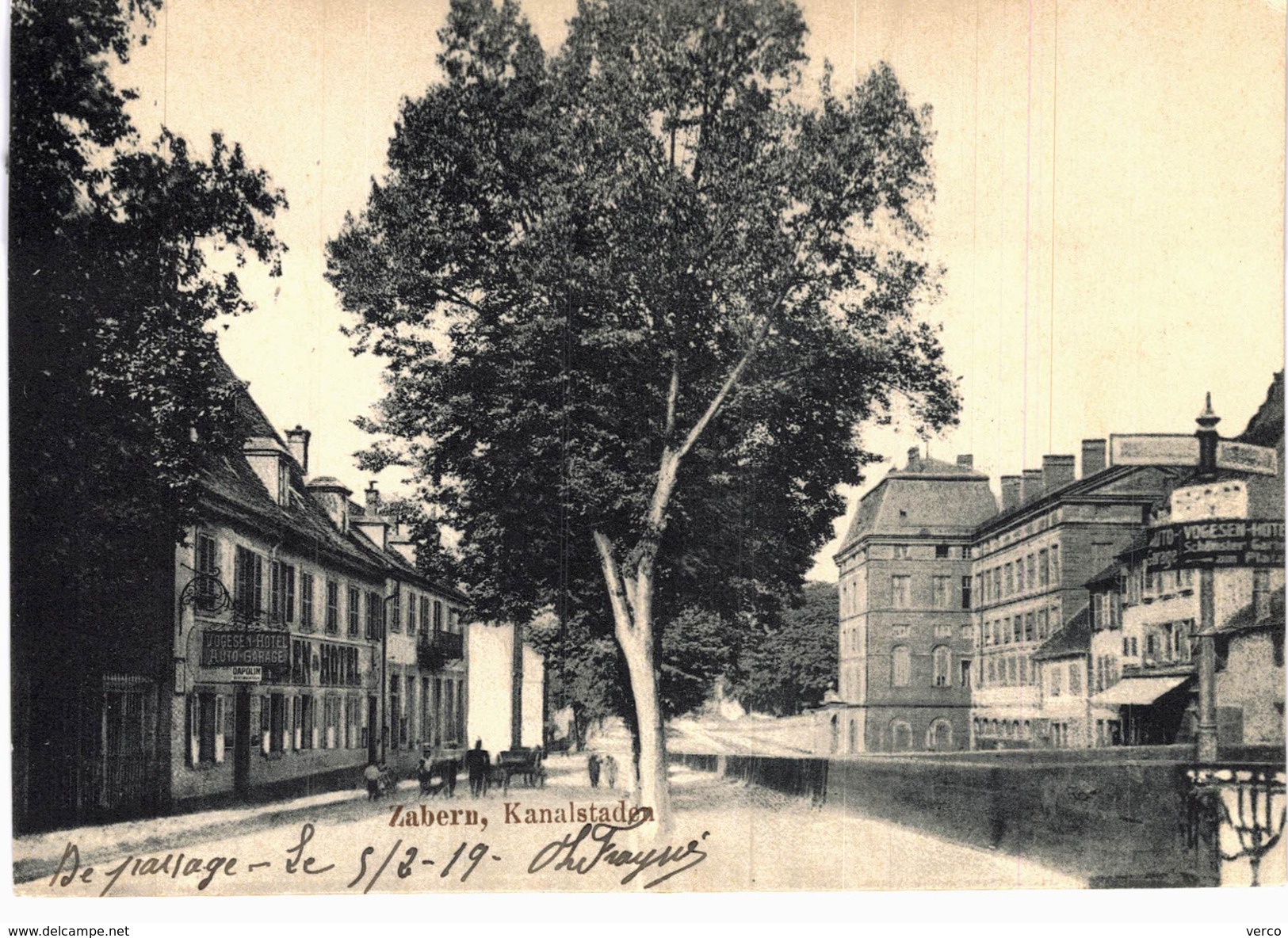 Carte postale ancienne de SAVERNE