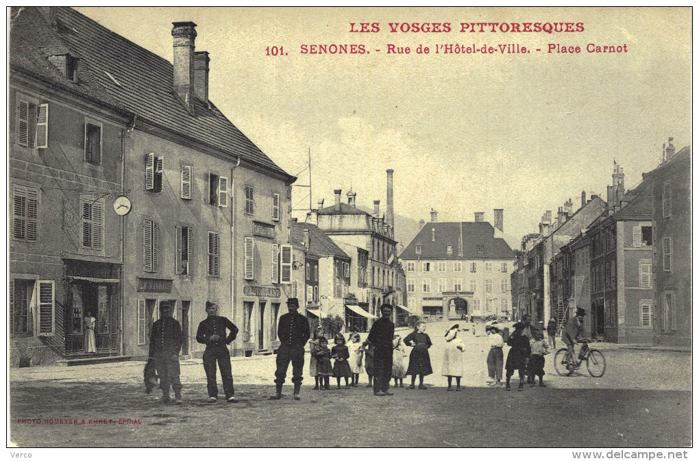 Carte Postale Ancienne de SENONES